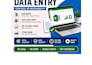 do data entry, typing and basic photo editing work